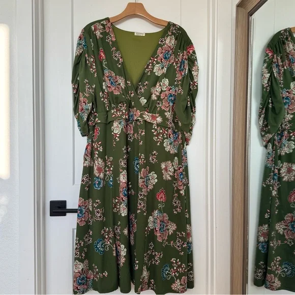 Kiyonna
Gabriella Print Jersey
A-Line Dress - Picture 2 of 3